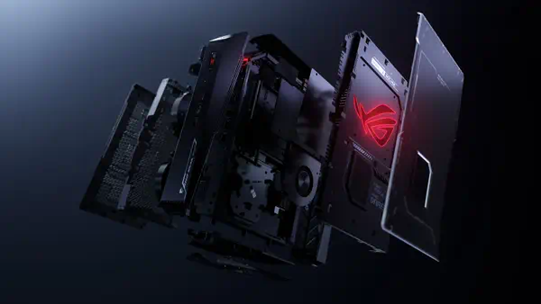 ASUS ROG NUC RNUC15JNK9X28AA2 Intel Core Ultra 9 275HX 32 Go DDR5-SDRAM 2 To SSD NVIDIA GeForce RTX  - Asus - Barebone - visuel 5