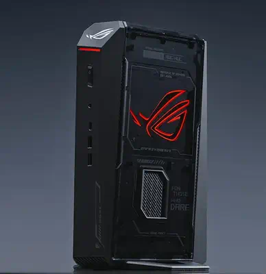 ASUS ROG NUC RNUC15JNK9X28AA2 Intel Core Ultra 9 275HX 32 Go DDR5-SDRAM 2 To SSD NVIDIA GeForce RTX  - Asus - Barebone - visuel 3