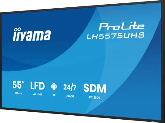 iiyama LH5575UHS-B2AG Écran d'affichage dynamique Écran plat de signalisation numérique 138,7 cm (54 - Affichage dynamique - visuel 6