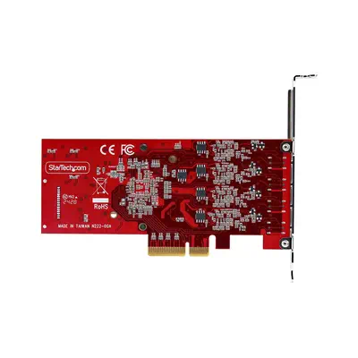 Carte PCIe USB-C 4 Ports, USB 3.2 10 Gbit/s, Carte d'Extension PCI Express USB-C, 4 Contrôleurs USB  - StarTech - Accessoire - visuel 6