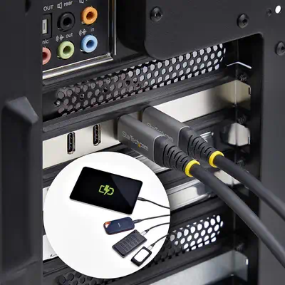 Carte PCIe USB-C 4 Ports, USB 3.2 10 Gbit/s, Carte d'Extension PCI Express USB-C, 4 Contrôleurs USB  - StarTech - Accessoire - visuel 9