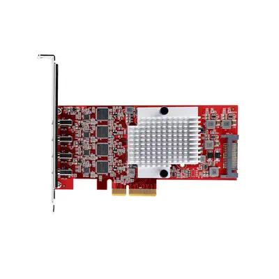 Carte PCIe USB-C 4 Ports, USB 3.2 10 Gbit/s, Carte d'Extension PCI Express USB-C, 4 Contrôleurs USB  - StarTech - Accessoire - visuel 5