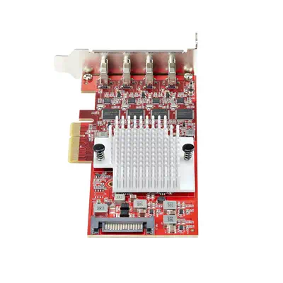 Carte PCIe USB-C 4 Ports, USB 3.2 10 Gbit/s, Carte d'Extension PCI Express USB-C, 4 Contrôleurs USB  - StarTech - Accessoire - visuel 4