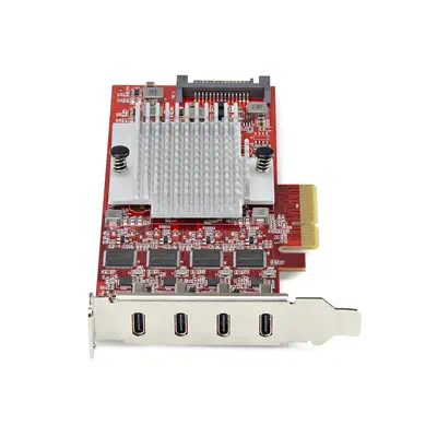 Carte PCIe USB-C 4 Ports, USB 3.2 10 Gbit/s, Carte d'Extension PCI Express USB-C, 4 Contrôleurs USB  - StarTech - Accessoire - visuel 3