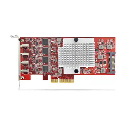 Carte PCIe USB-C 4 Ports, USB 3.2 10 Gbit/s, Carte d'Extension PCI Express USB-C, 4 Contrôleurs USB  - StarTech - Accessoire - visuel 5