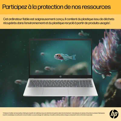 HP 15-fc0150nf AMD Ryzen™ 5 7520U Ordinateur portable 39,6 cm (15.6") Full HD 16 Go LPDDR5-SDRAM 1 T - PC Portable - visuel 9