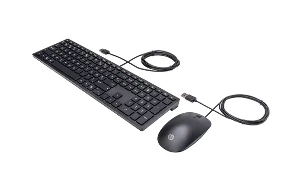 Clavier et souris filaires HP Pavilion 400 HP - visuel 1 - hello RSE - Trois zones. Une efficacité garantie.