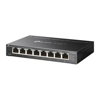 TP-Link TL-SG108S-M2 commutateur réseau Non-géré L2 2.5G Ethernet (100/1000/2500) Bureau Noir - Switchs et Hubs - visuel 3