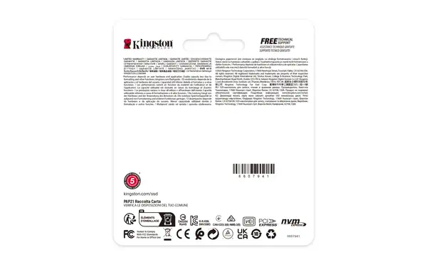 Kingston Technology 500G NV3 M.2 2230 NVMe SSD - Disque dur SSD - visuel 4