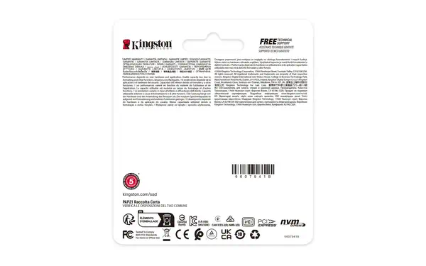 Kingston Technology 2000G NV3 M.2 2230 NVMe SSD - Disque dur SSD - visuel 4
