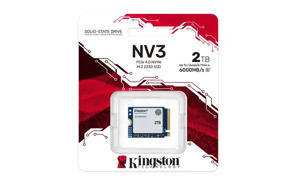 Kingston Technology 2000G NV3 M.2 2230 NVMe SSD - Disque dur SSD - visuel 3