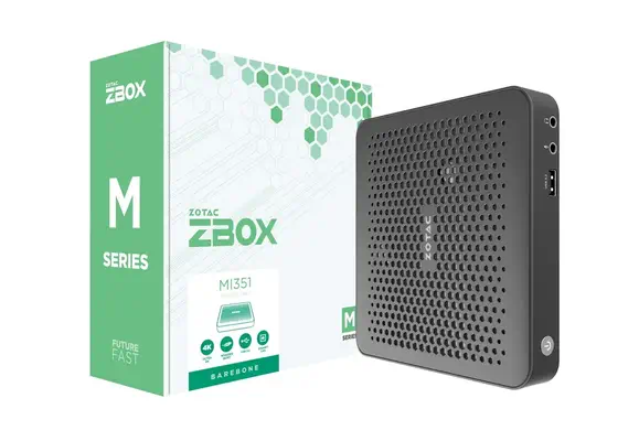 Zotac ZBOX MI351 Noir N100 0,8 GHz - Barebone - visuel 4