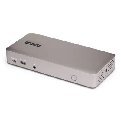 Station d'Accueil USB4 pour 3 Écrans, HDMI ou DisplayPort 4K 60 Hz, Charge d'Ordinateur Portable 100 - StarTech - Autre Accessoire pour portable - visuel 1