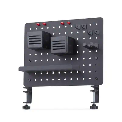 Panneau Perforé à Pinces avec Accessoires, 42 x 32cm, Panneau Perforé en Acier, Organisateur de Rang - StarTech - Accessoire Divers - visuel 6