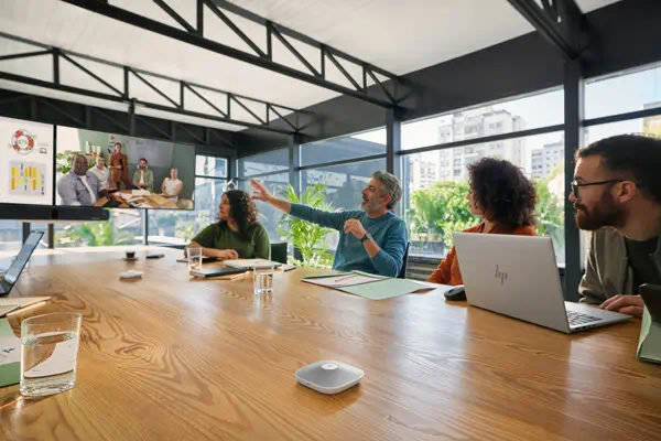 HP Poly Studio A2 Blanc - Visioconférence - visuel 3