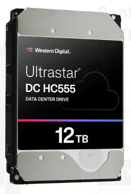 Western Digital Ultrastar 0B48720 disque dur 12 To 512 Mo 3.5" SATA - Disque dur Interne - visuel 3