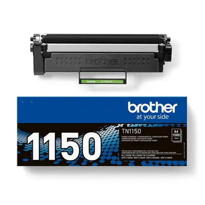 TN-1150 Cartouche de toner originale Brother - Noir Brother - visuel 1 - hello RSE - Technologie d'impression fiable