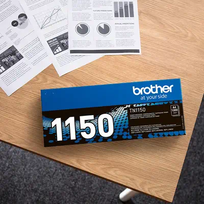 TN-1150 Cartouche de toner originale Brother - Noir Brother - visuel 1 - hello RSE - Cycle d'utilisation élevé