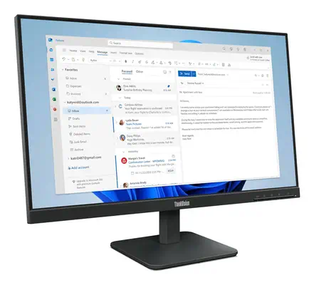 Lenovo ThinkVision S24-4e Moniteur - Ecran Ordinateur - visuel 3