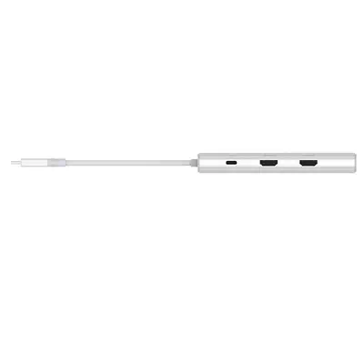D-Link DUP-A01 hub & concentrateur USB 3.2 Gen 1 (3.1 Gen 1) Type-C 10000 Mbit/s Blanc - Station d'accueil pour portable - visuel 6