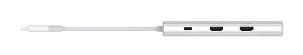 D-Link DUP-A01 hub & concentrateur USB 3.2 Gen 1 (3.1 Gen 1) Type-C 10000 Mbit/s Blanc - Station d'accueil pour portable - visuel 6