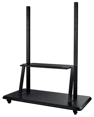 Optoma ST05 support d'écran plat pour bureau 2,18 m (86") Sol Noir - Support Fixe & Mobile - visuel 1
