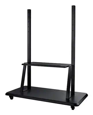 Optoma ST05 support d'écran plat pour bureau 2,18 m (86") Sol Noir - Support Fixe & Mobile - visuel 2