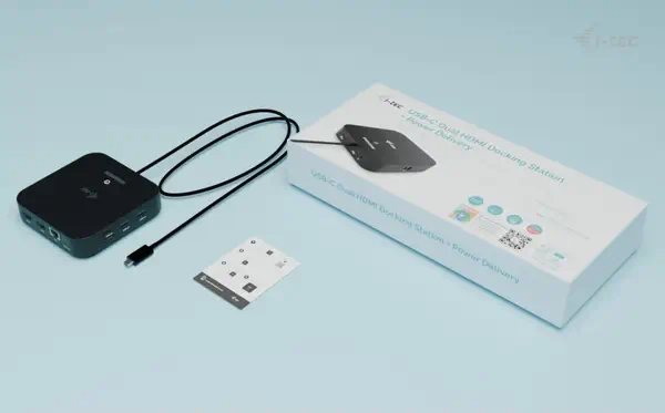 USB-C Dual HDMI Docking Station with Power Delivery 100 W - I-Tec - Station d'accueil pour portable - visuel 4