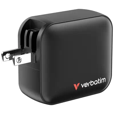 Verbatim GaN Charger 100W Universel Noir Secteur Charge rapide Intérieure - Station d'accueil pour portable - visuel 5