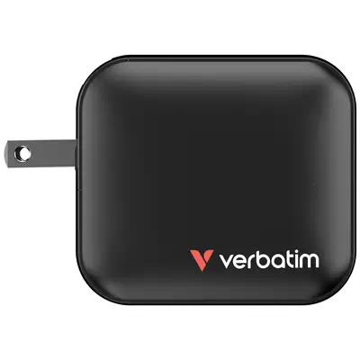 Verbatim GaN Charger 100W Universel Noir Secteur Charge rapide Intérieure - Station d'accueil pour portable - visuel 3
