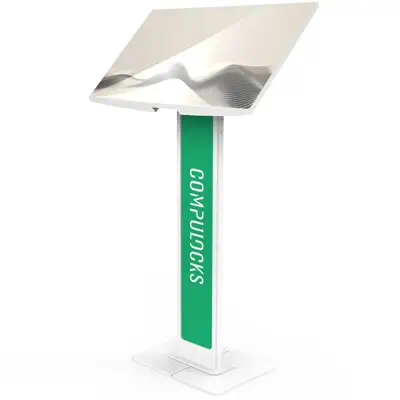 Compulocks 140WLBPW support antivol pour tablettes 81,3 cm (32") Blanc - Support Fixe & Mobile - visuel 1