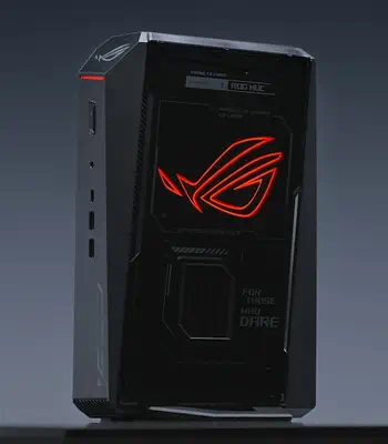 ASUS ROG NUC RNUC15JNK9X389A2 Intel Core Ultra 9 275HX 32 Go DDR5-SDRAM 1 To SSD NVIDIA GeForce RTX  - Asus - Barebone - visuel 4