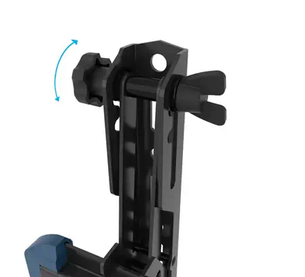 B-Tech BT5431/B support pour téléviseur 165,1 cm (65") Noir - Support Fixe & Mobile - visuel 4