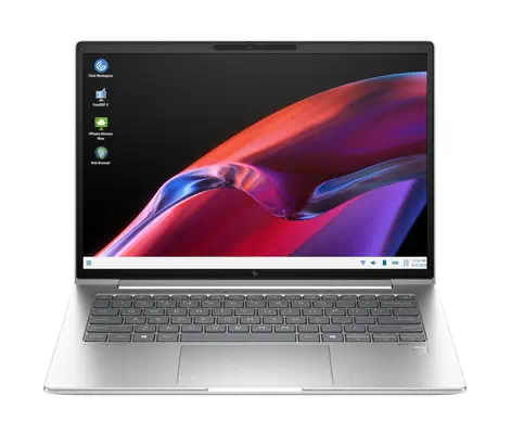 HP Elite mt645 G8 AMD Ryzen™ 5 7535U Ordinateur portable 35,6 cm (14") WUXGA 16 Go DDR5-SDRAM 256 Go - Client léger - visuel 1