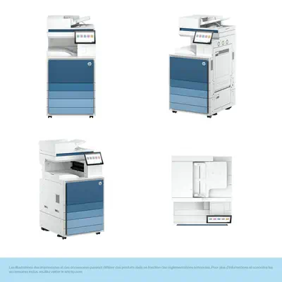 LaserJet Ent MFP 8601DN Printer Europe - Multilingual Localization - HP - Multifonctions Laser - visuel 6