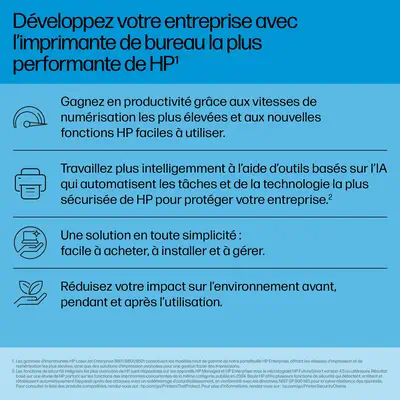 LaserJet Enterprise 8501DN Printer Europe - Multilingual Localization - HP - Multifonctions Laser - visuel 3