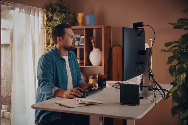 EliteDesk 8 Mini G1a Desktop Next Gen AI PC Wolf Pro Security Edition - HP - Unité Centrale - visuel 1