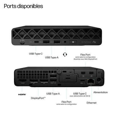 EliteDesk 8 Mini G1a Desktop Next Gen AI HP - visuel 1 - hello RSE - HP Sure Sense