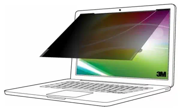 3M BPNMS003 filtre anti-reflets pour écran et filtre de confidentialité 36,6 cm (14.4") Ordinateur p - Protection d'écran et Filtre - visuel 1