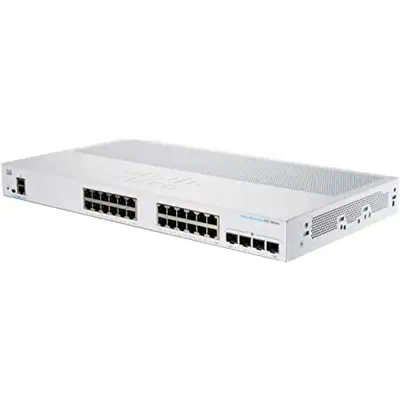 Cisco CBS250-24T-4GEU-RF commutateur réseau Géré L3 Gigabit Ethernet (10/100/1000) 1U Gris - Switchs et Hubs - visuel 1