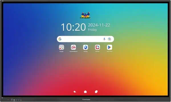 Viewsonic IFP6534 Display tableau blanc interactif 165,1 cm (65") 3840 x 2160 pixels Écran tactile N - Ecran Numérique Interactif - visuel 1