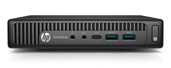 HP EliteDesk 800 G2 DM i5-6500T 8Go 128Go SSD W10 - Grade Reconditionné en France Bon état - Unité centrale reconditionnée - visuel 1
