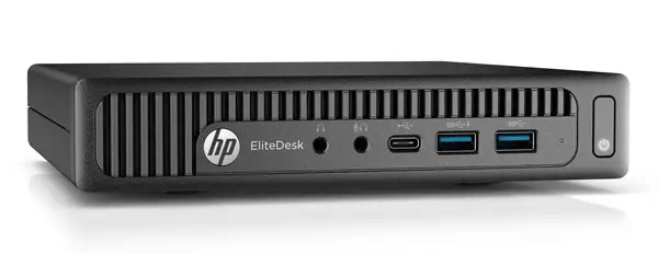 HP EliteDesk 800 G2 DM i5-6500T 8Go 128Go SSD W10 - Grade Reconditionné en France Bon état - Unité centrale reconditionnée - visuel 3