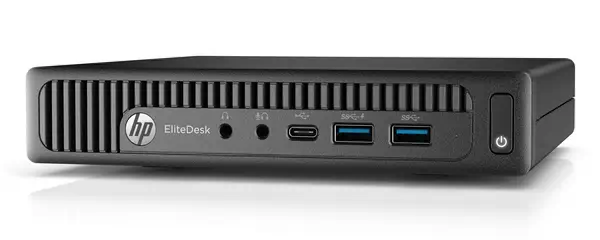 HP EliteDesk 800 G2 DM i5-6500T 8Go 128Go SSD W10 - Grade Reconditionné en France Bon état - Unité centrale reconditionnée - visuel 2