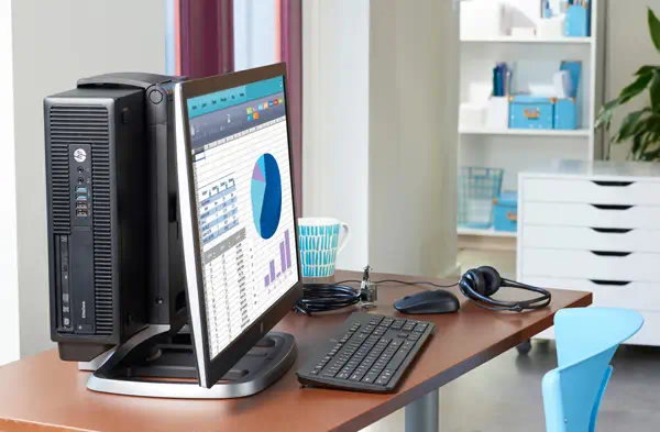 HP EliteDesk 800 G2 DM i5-6500T 8Go 128Go SSD W10 - Grade Reconditionné en France Bon état - Unité centrale reconditionnée - visuel 5
