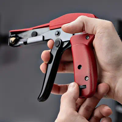 Pistolet à Câble en Nylon, Outil de Coupe et d'Installation de Câbles à Fermeture Éclair, Tendeur de - StarTech - Accessoire Réseau - visuel 8
