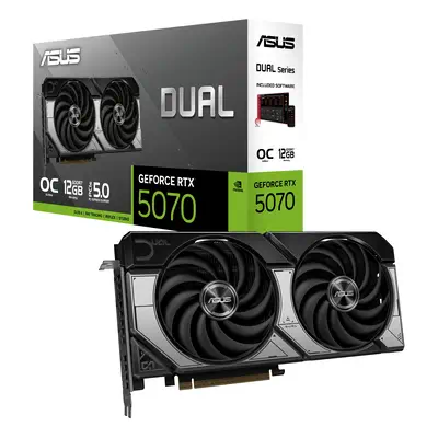 ASUS Dual -RTX5070-O12G NVIDIA GeForce RTX 5070 12 Go GDDR7 - Asus - Carte graphique - visuel 8