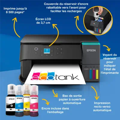 Epson EcoTank ET-2950 - Multifonctions Jet d'encre - visuel 2