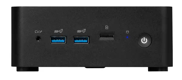MSI Cubi NUC 1MG-002EU Intel Core 5 120U 8 Go DDR5-SDRAM 512 Go SSD Windows 11 Pro Mini PC Noir - Barebone - visuel 1