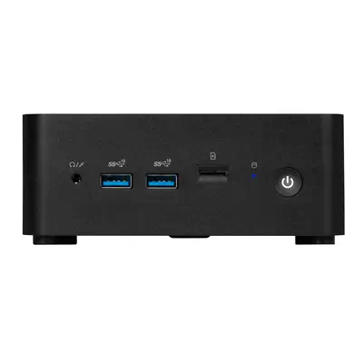 MSI Cubi NUC 1MG-002EU Intel Core 5 120U 8 Go DDR5-SDRAM 512 Go SSD Windows 11 Pro Mini PC Noir - Barebone - visuel 2